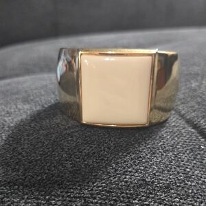 Avon‎ Gold and Cream Square Bracelet
